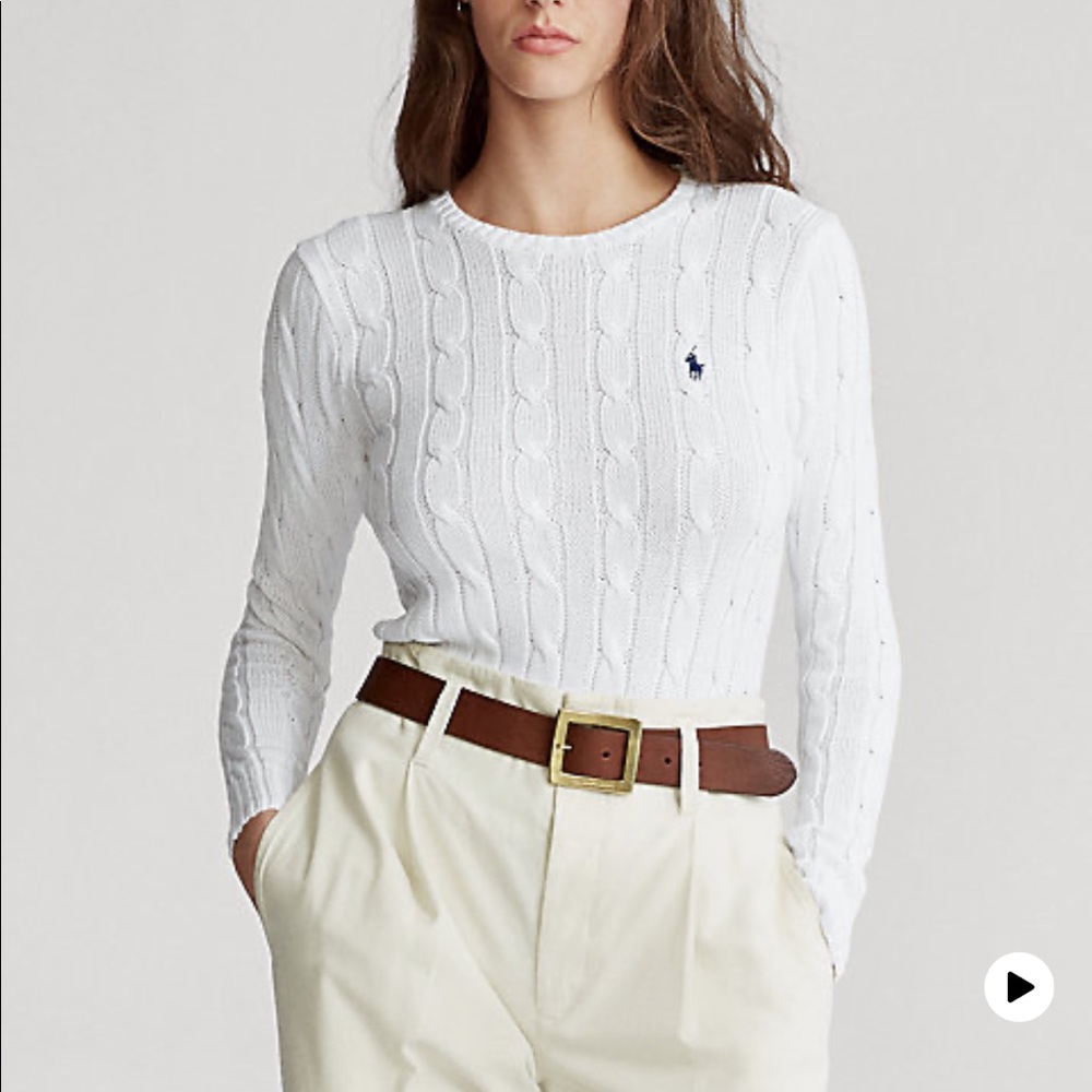 Cable Knit Ralph Lauren sweater